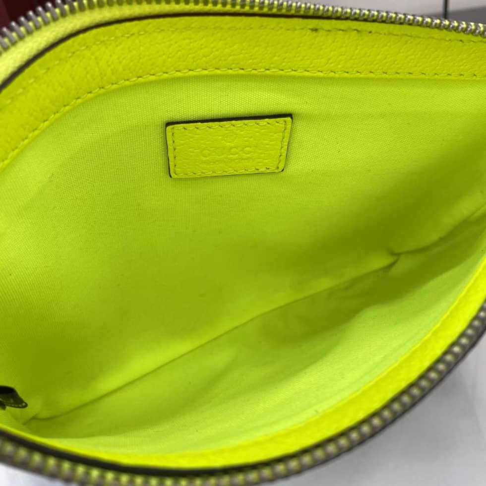 Gucci GG Small Brown Green Mens Clutch 838753_7_161567 Gucci GG Small Brown Green Mens Clutch 838753