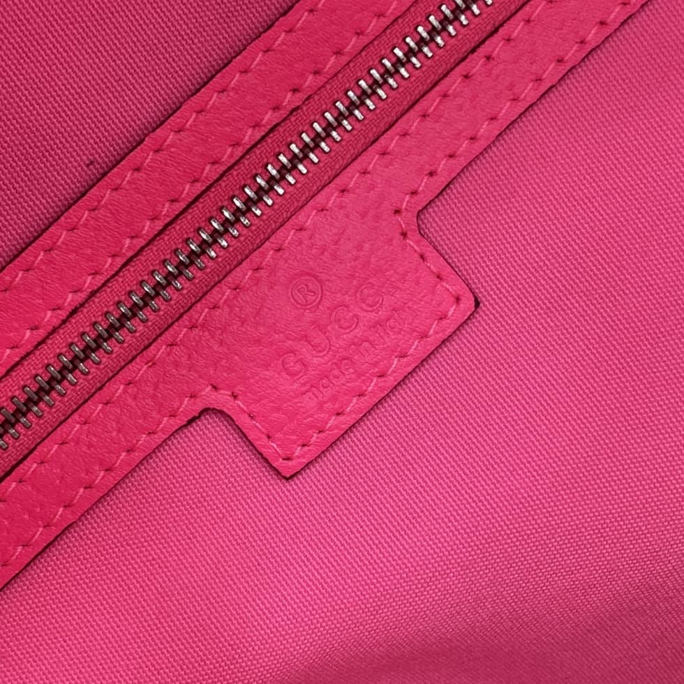 Gucci GG Canvas Beige Brown Pink Backpack 834466_8_161607 Gucci GG Canvas Beige Brown Pink Backpack 834466