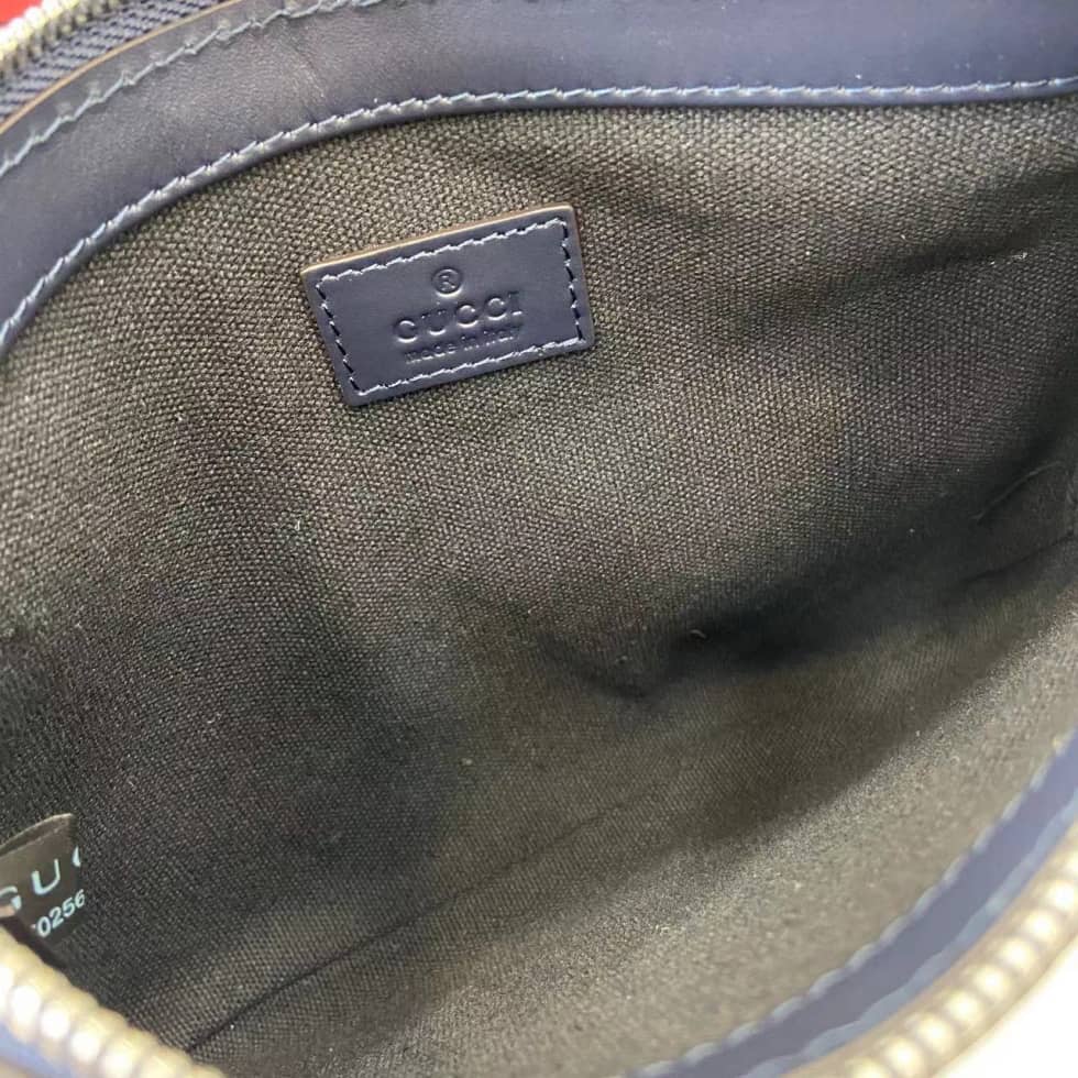 Gucci Mens Chroma GG Blue Small Pouch 835708_7_161677 Gucci Mens Chroma GG Blue Small Pouch 835708
