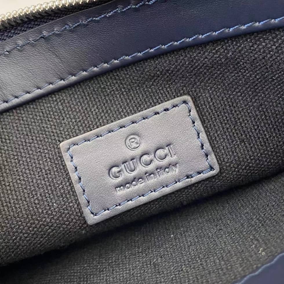 Gucci Mens Chroma GG Blue Small Pouch 835708_8_161677 Gucci Mens Chroma GG Blue Small Pouch 835708