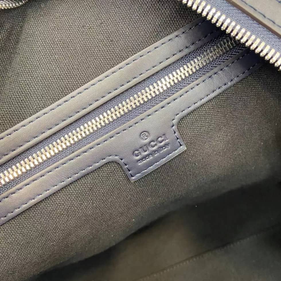 Gucci Chroma GG Monogram Blue Duffle Bag 835688_8_161687 Gucci Chroma GG Monogram Blue Duffle Bag 835688