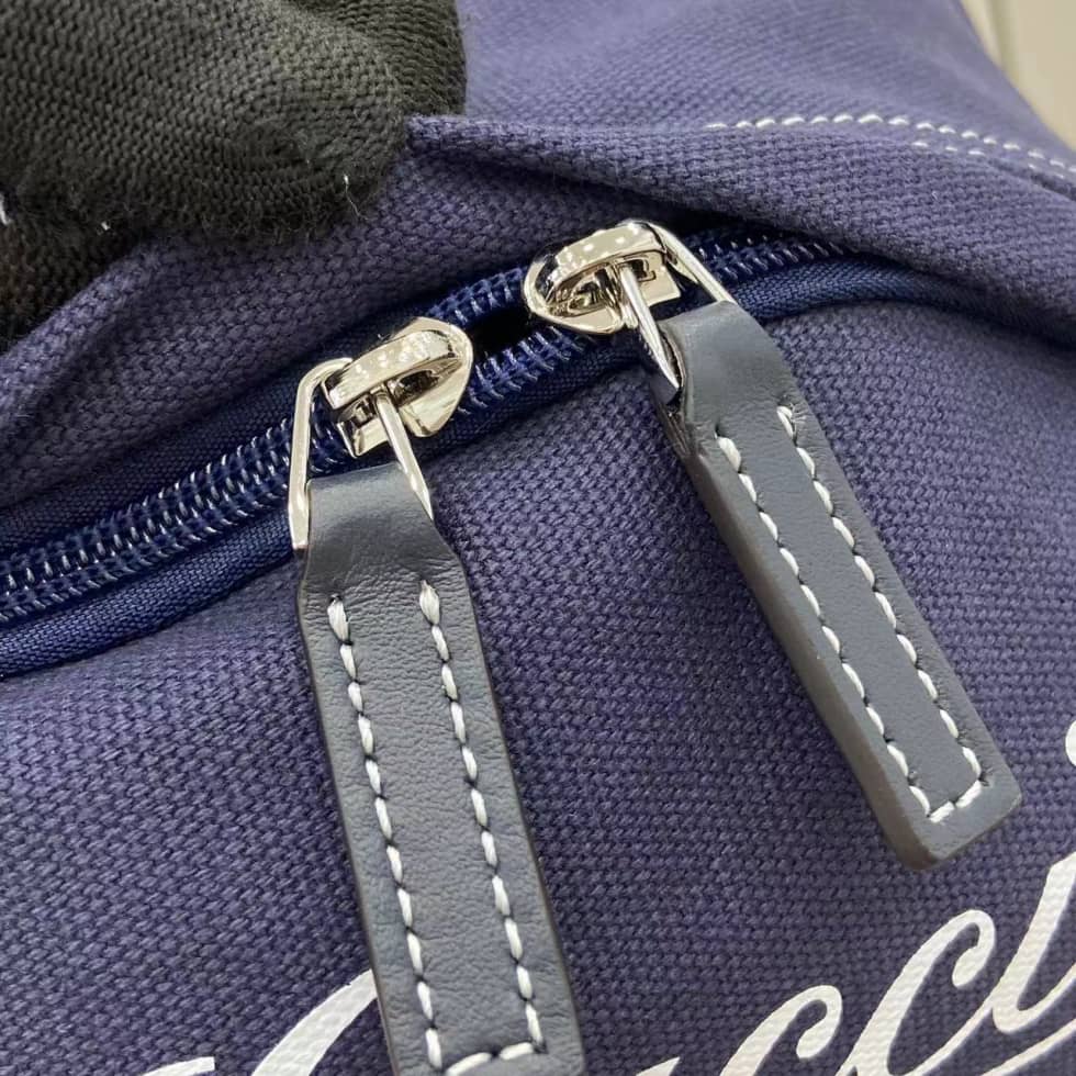 Gucci Mens Canvas Maxi Blue Backpack 821643_4_161697 Gucci Mens Canvas Maxi Blue Backpack 821643