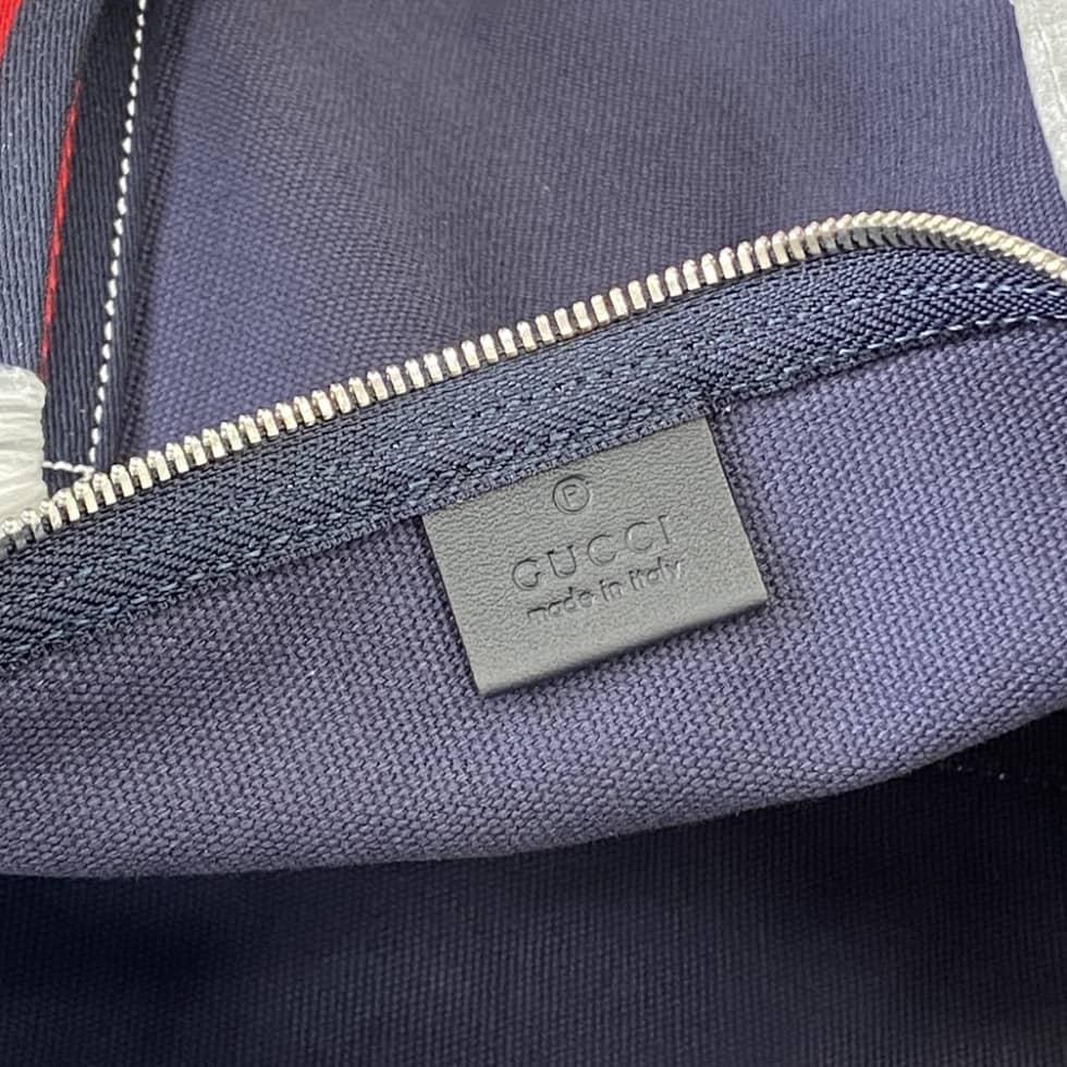 Gucci Mens Canvas Blue Large Duffle Bag 816866_8_161747 Gucci Mens Canvas Blue Large Duffle Bag 816866