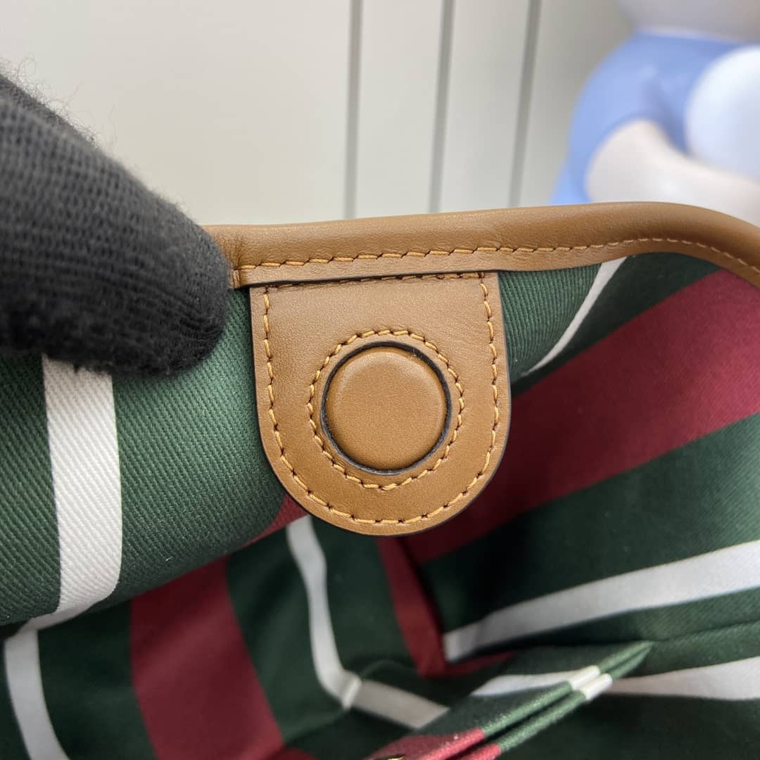 Gucci GG Emblem Small Beige Brown Bucket Bag_7_161837 Gucci GG Emblem Small Beige Brown Bucket Bag