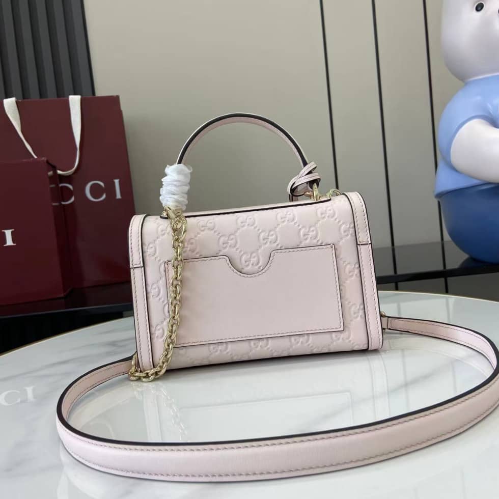 Gucci Padlock Flap Leather Small Pink Bag_1_161847 Gucci Padlock Flap Leather Small Pink Bag