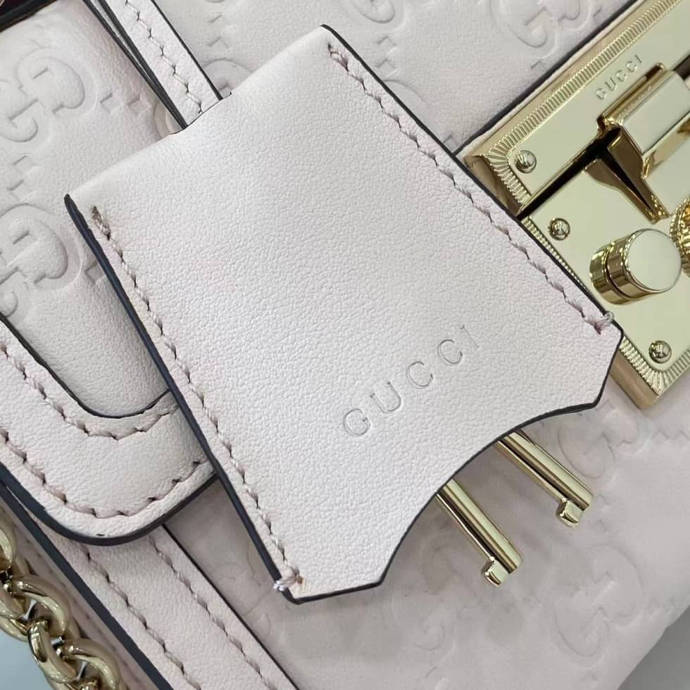 Gucci Padlock Flap Leather Small Pink Bag_4_161847 Gucci Padlock Flap Leather Small Pink Bag