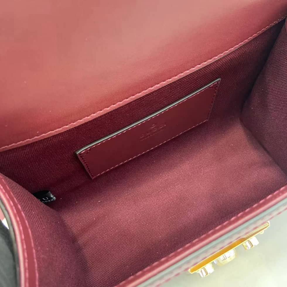 Gucci Padlock Flap Leather Small Burgundy Bag_7_161867 Gucci Padlock Flap Leather Small Burgundy Bag