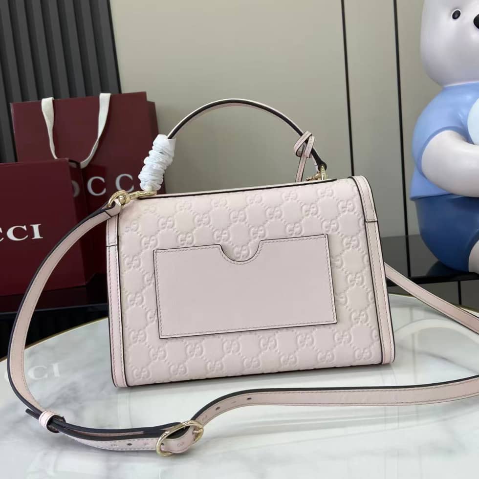 Gucci Padlock Flap Leather Medium Pink Bag_1_161887 Gucci Padlock Flap Leather Medium Pink Bag