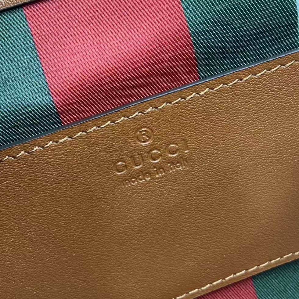 Gucci Padlock GG Canvas Small Brown Flap Bag_8_161967 Gucci Padlock GG Canvas Small Brown Flap Bag