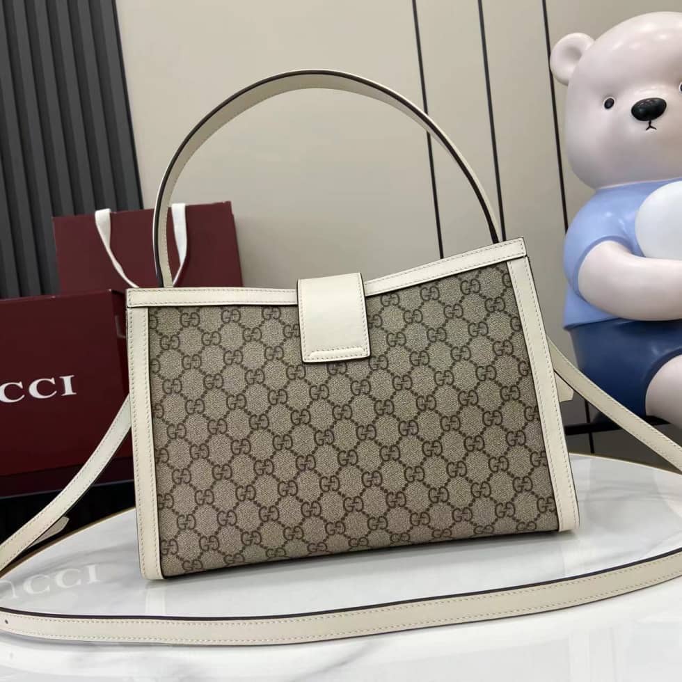 Gucci Padlock Large White Beige Top Handle Bag_1_162027 Gucci Padlock Large White Beige Top Handle Bag