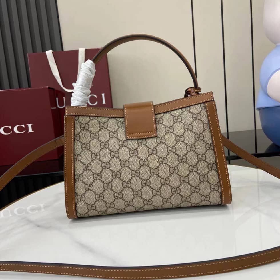 Gucci Padlock GG Medium Beige Brown Top Handle Bag_1_162037 Gucci Padlock GG Medium Beige Brown Top Handle Bag