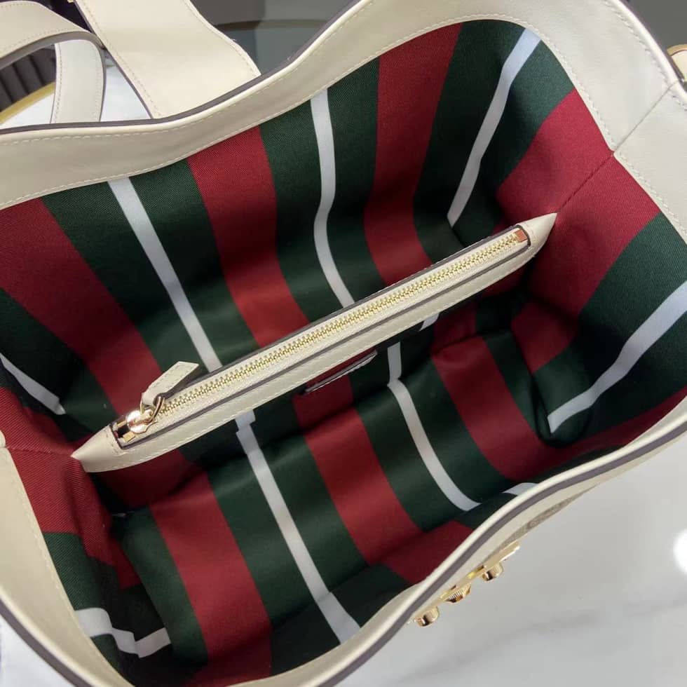 Gucci Padlock GG Medium Beige White Shoulder Bag_7_162077 Gucci Padlock GG Medium Beige White Shoulder Bag