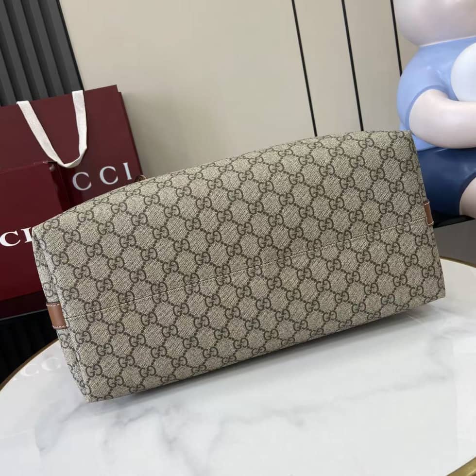 Gucci Padlock GG Large Beige Brown Shoulder Bag_3_162107 Gucci Padlock GG Large Beige Brown Shoulder Bag