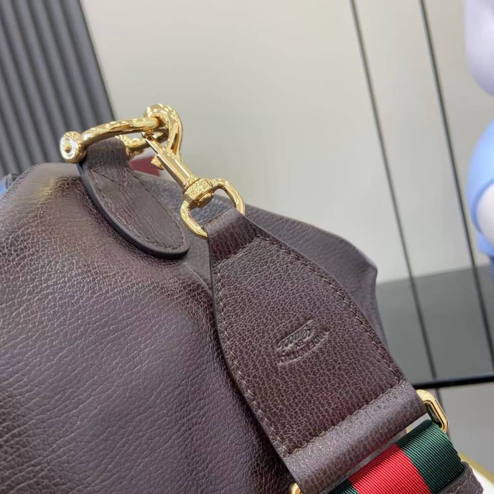 Gucci Mens Brera Leather Large Brown Bag 864485_3_162147 Gucci Mens Brera Leather Large Brown Bag 864485