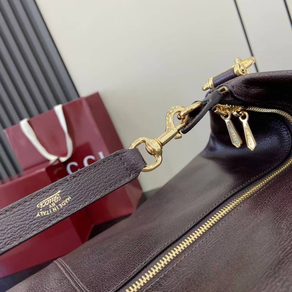 Gucci Mens Brera Leather Large Brown Bag 864485_6_162147 Gucci Mens Brera Leather Large Brown Bag 864485