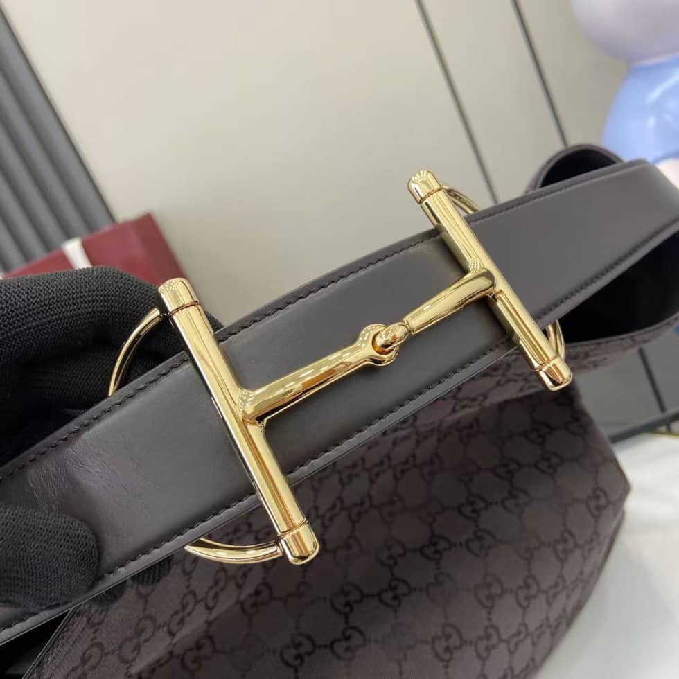 Gucci Beatrix GG Large Coffee Brown Tote 850546_4_162167 Gucci Beatrix GG Large Coffee Brown Tote 850546