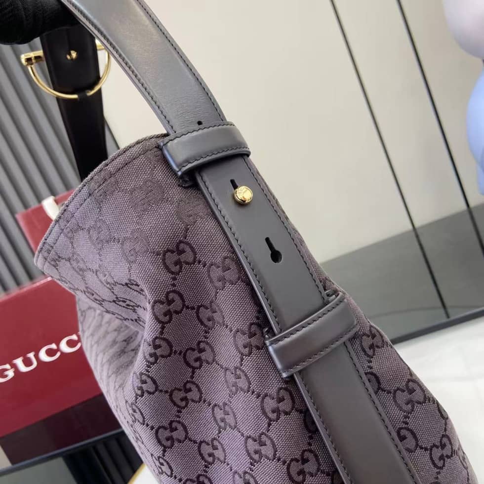 Gucci Beatrix GG Large Coffee Brown Tote 850546_6_162167 Gucci Beatrix GG Large Coffee Brown Tote 850546