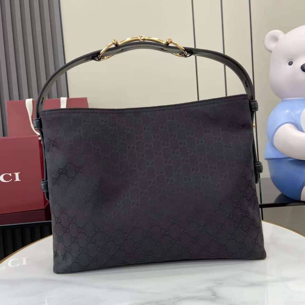 Gucci Beatrix GG Medium Black Shoulder Bag 850926_1_162197 Gucci Beatrix GG Medium Black Shoulder Bag 850926