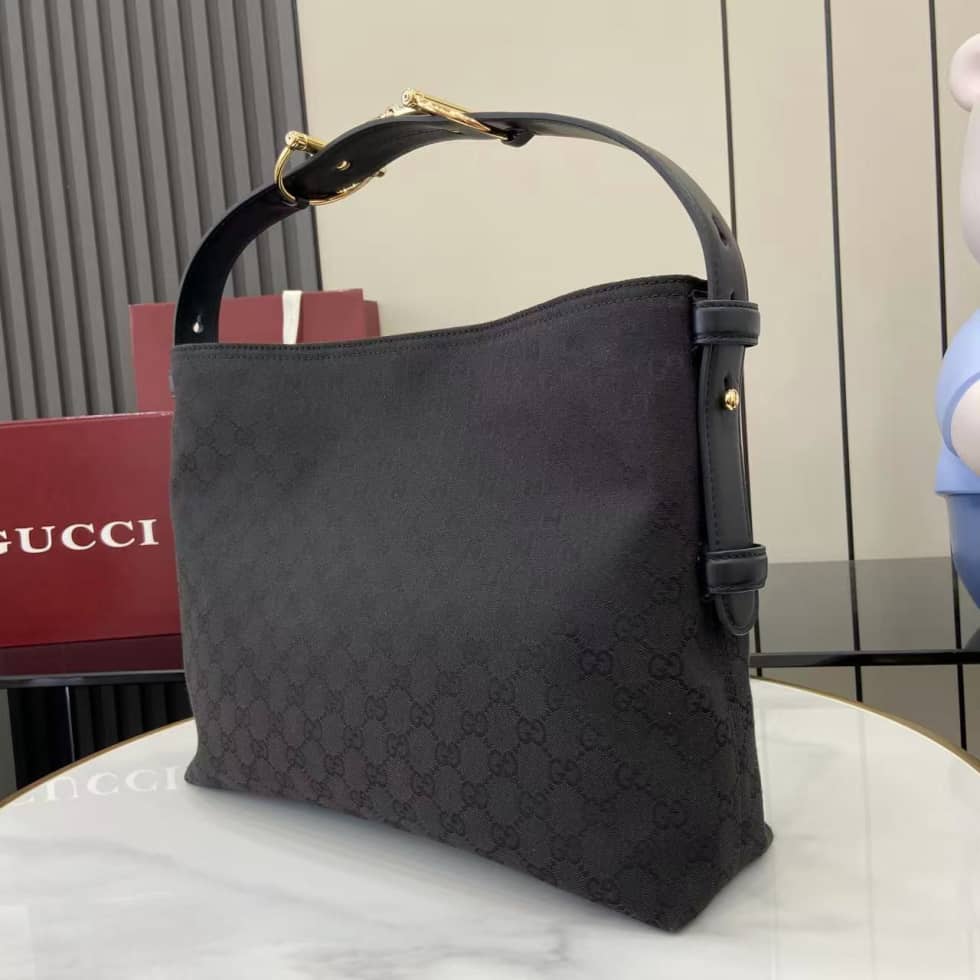 Gucci Beatrix GG Medium Black Shoulder Bag 850926_2_162197 Gucci Beatrix GG Medium Black Shoulder Bag 850926