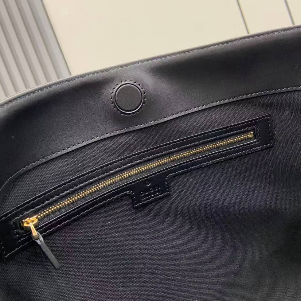 Gucci Beatrix GG Medium Black Shoulder Bag 850926_8_162197 Gucci Beatrix GG Medium Black Shoulder Bag 850926