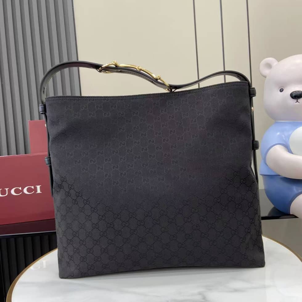 Gucci Beatrix GG Large Black Tote Bag 850546_10_162207 Gucci Beatrix GG Large Black Tote Bag 850546