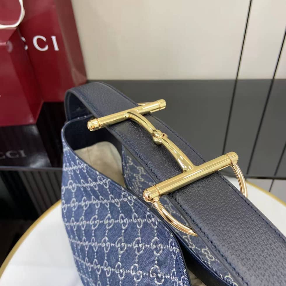 Gucci Beatrix Denim Medium Blue Shoulder Bag_3_162227 Gucci Beatrix Denim Medium Blue Shoulder Bag
