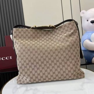 Gucci Beatrix GG Large Beige Tote Bag 850546