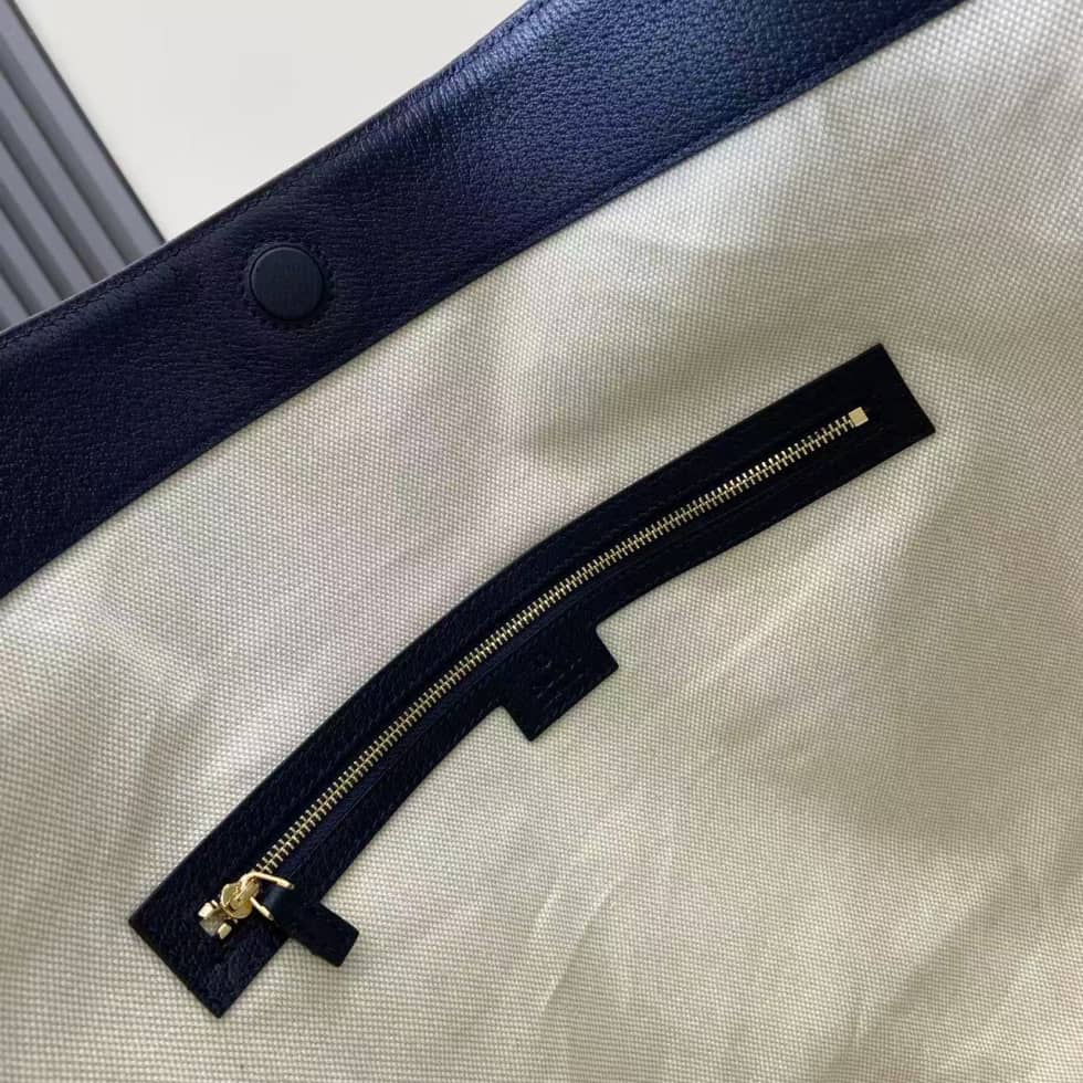 Gucci Beatrix Denim Large Blue Tote Bag 850546_8_162247 Gucci Beatrix Denim Large Blue Tote Bag 850546