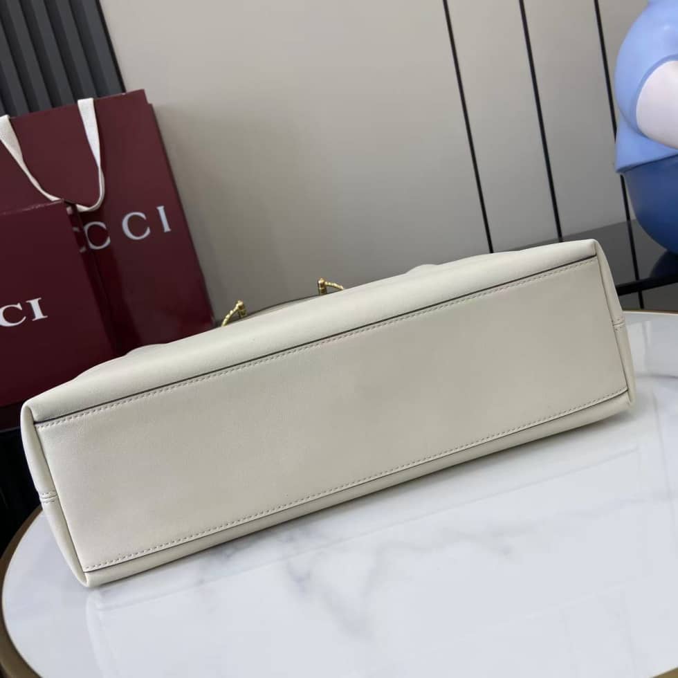 Gucci Beatrix Leather Medium White Shoulder Bag_3_162257 Gucci Beatrix Leather Medium White Shoulder Bag