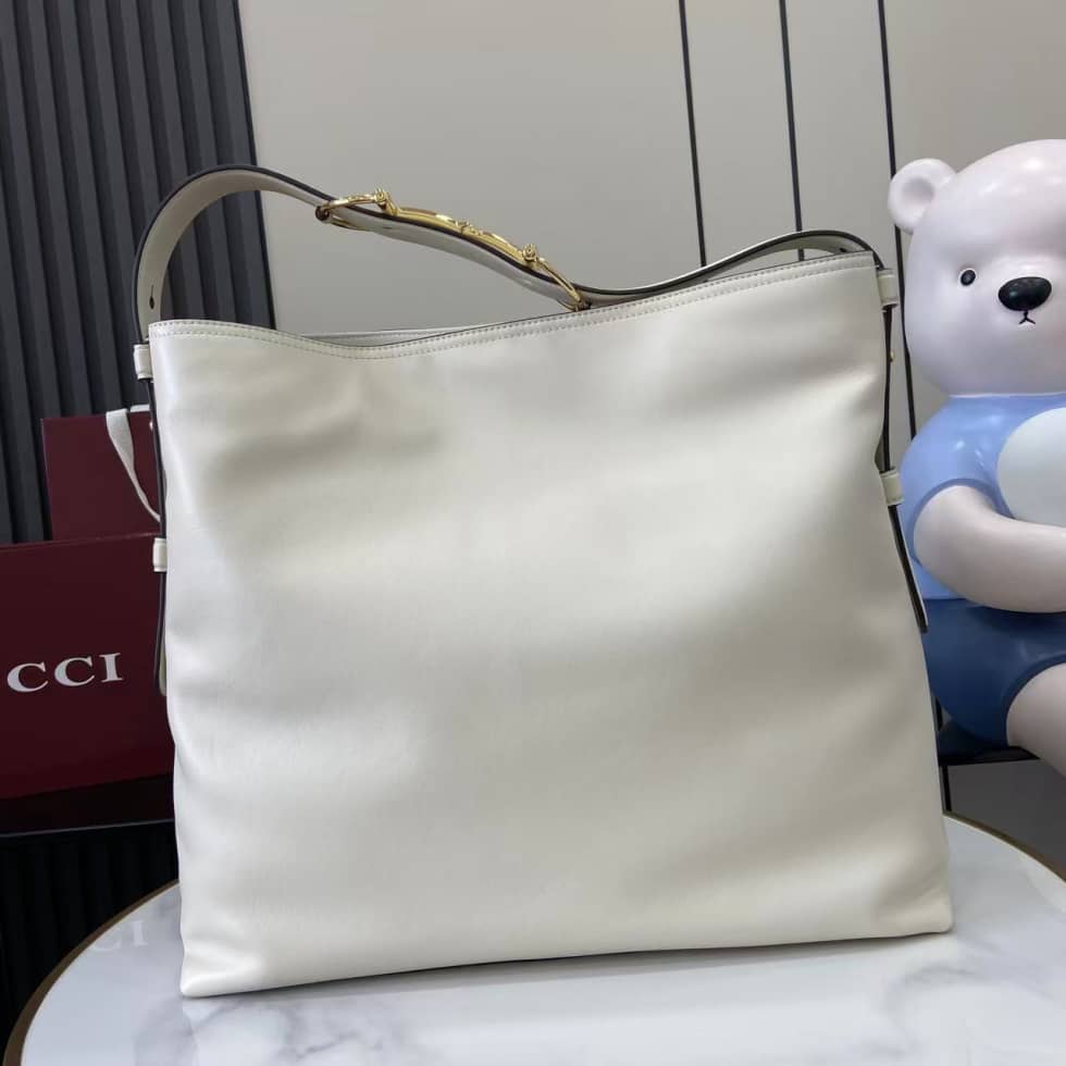 Gucci Beatrix Leather Large White Tote Bag 850546_1_162267 Gucci Beatrix Leather Large White Tote Bag 850546