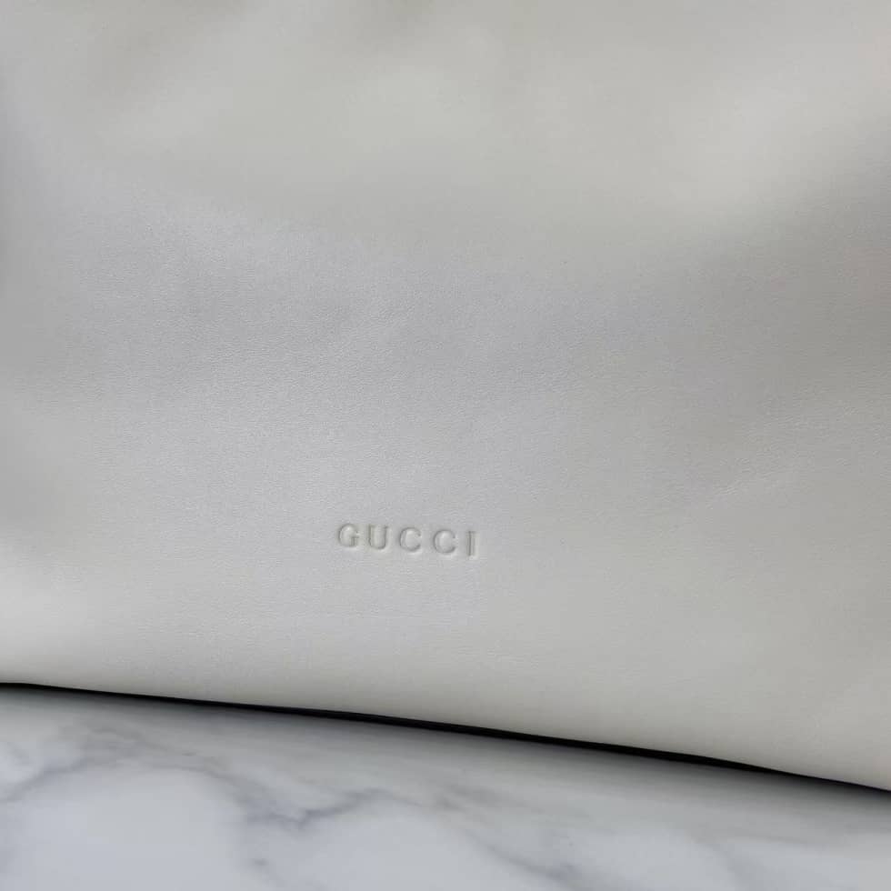 Gucci Beatrix Leather Large White Tote Bag 850546_5_162267 Gucci Beatrix Leather Large White Tote Bag 850546