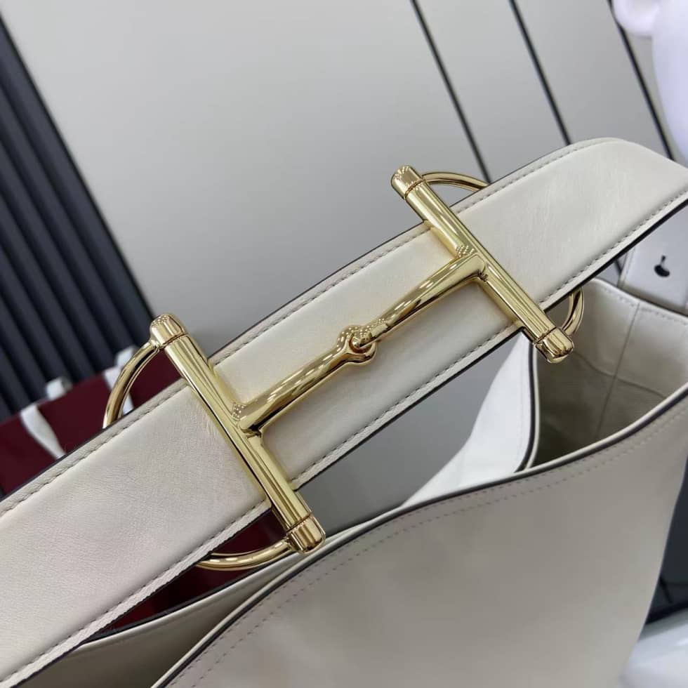 Gucci Beatrix Leather Large White Tote Bag 850546_6_162267 Gucci Beatrix Leather Large White Tote Bag 850546