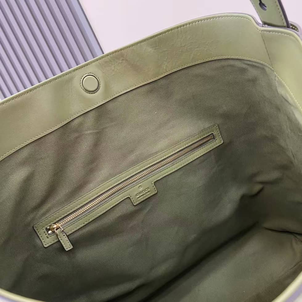 Gucci Beatrix Leather Large Green Tote Bag 850546_8_162287 Gucci Beatrix Leather Large Green Tote Bag 850546