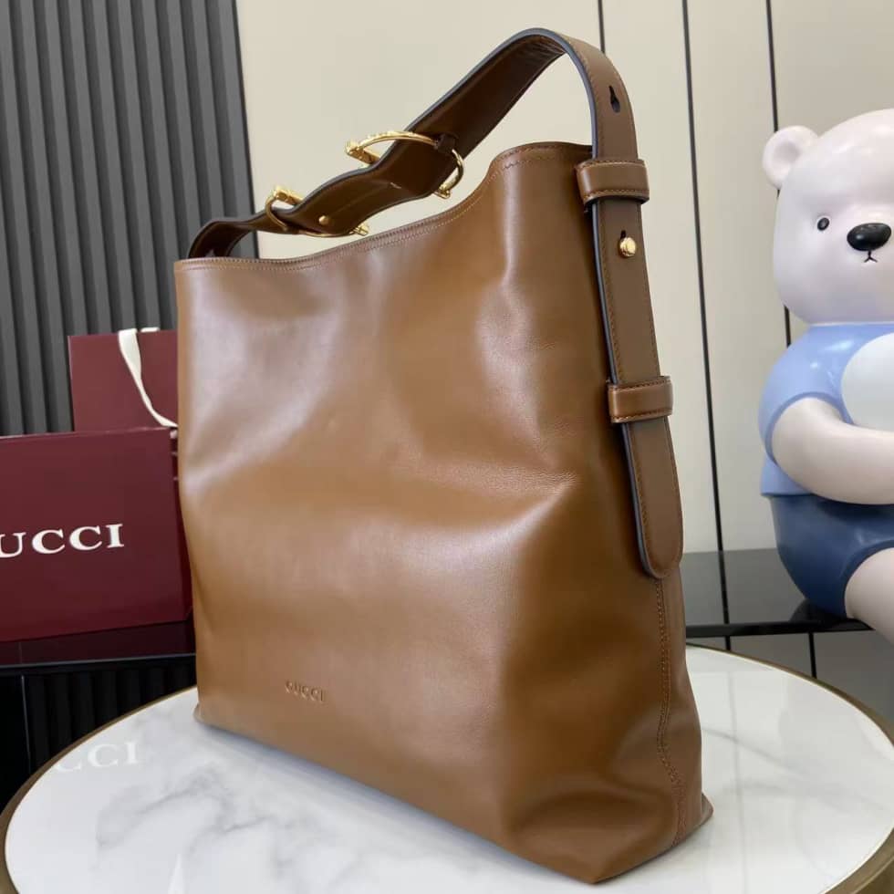 Gucci Beatrix Leather Large Brown Tote Bag 850546_2_162307 Gucci Beatrix Leather Large Brown Tote Bag 850546