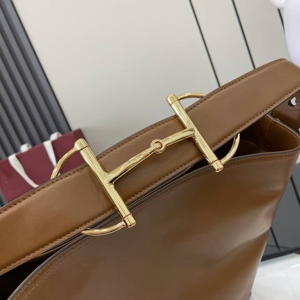 Gucci Beatrix Leather Large Brown Tote Bag 850546_6_162307 Gucci Beatrix Leather Large Brown Tote Bag 850546
