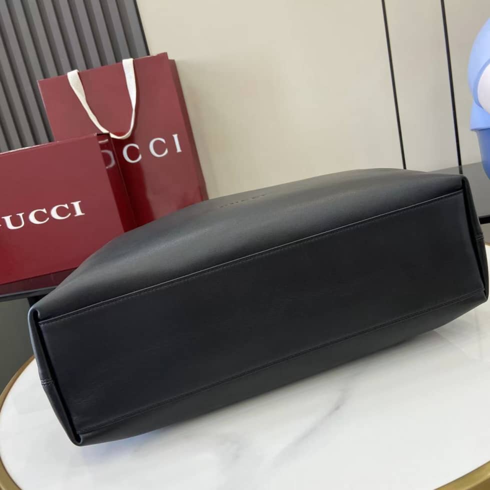 Gucci Beatrix Leather Medium Black Shoulder Bag_3_162317 Gucci Beatrix Leather Medium Black Shoulder Bag