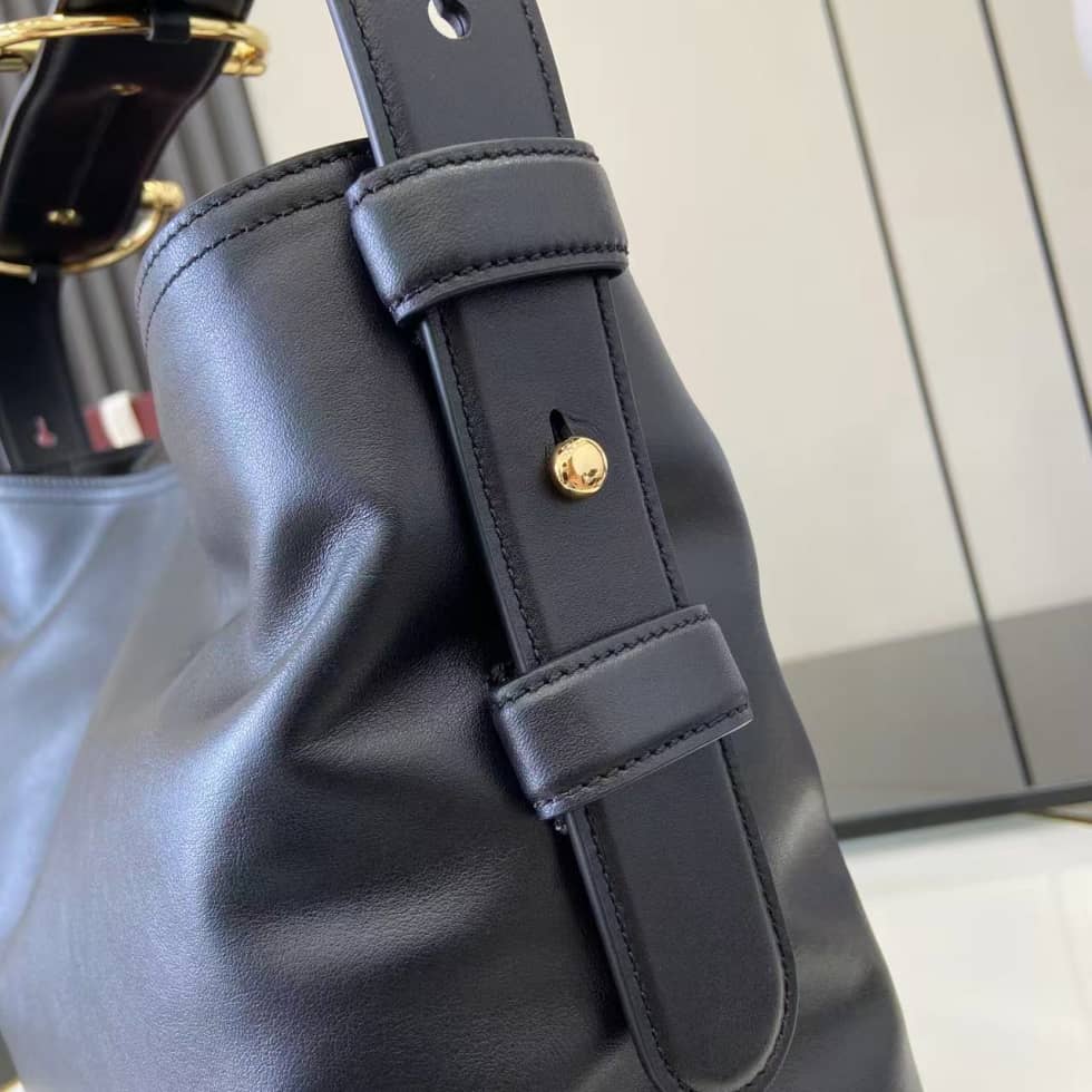Gucci Beatrix Leather Medium Black Shoulder Bag_4_162317 Gucci Beatrix Leather Medium Black Shoulder Bag
