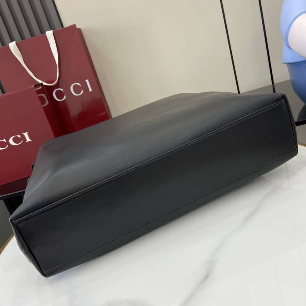 Gucci Beatrix Leather Large Black Tote Bag 850546_3_162327 Gucci Beatrix Leather Large Black Tote Bag 850546