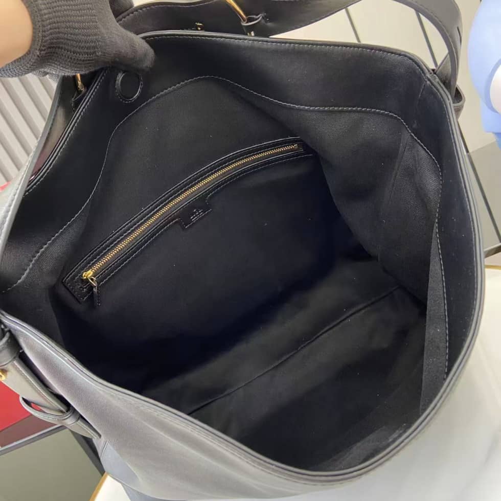 Gucci Beatrix Leather Large Black Tote Bag 850546_8_162327 Gucci Beatrix Leather Large Black Tote Bag 850546