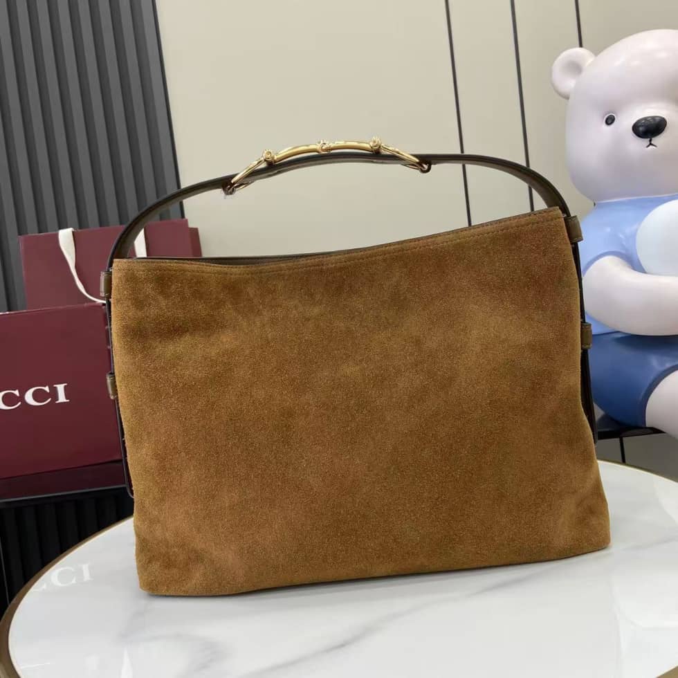 Gucci Beatrix Suede Medium Brown Shoulder Bag_1_162337 Gucci Beatrix Suede Medium Brown Shoulder Bag