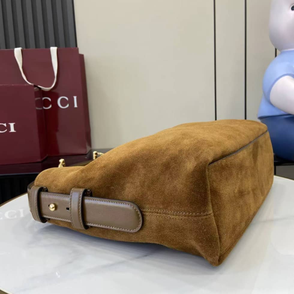 Gucci Beatrix Suede Medium Brown Shoulder Bag_5_162337 Gucci Beatrix Suede Medium Brown Shoulder Bag