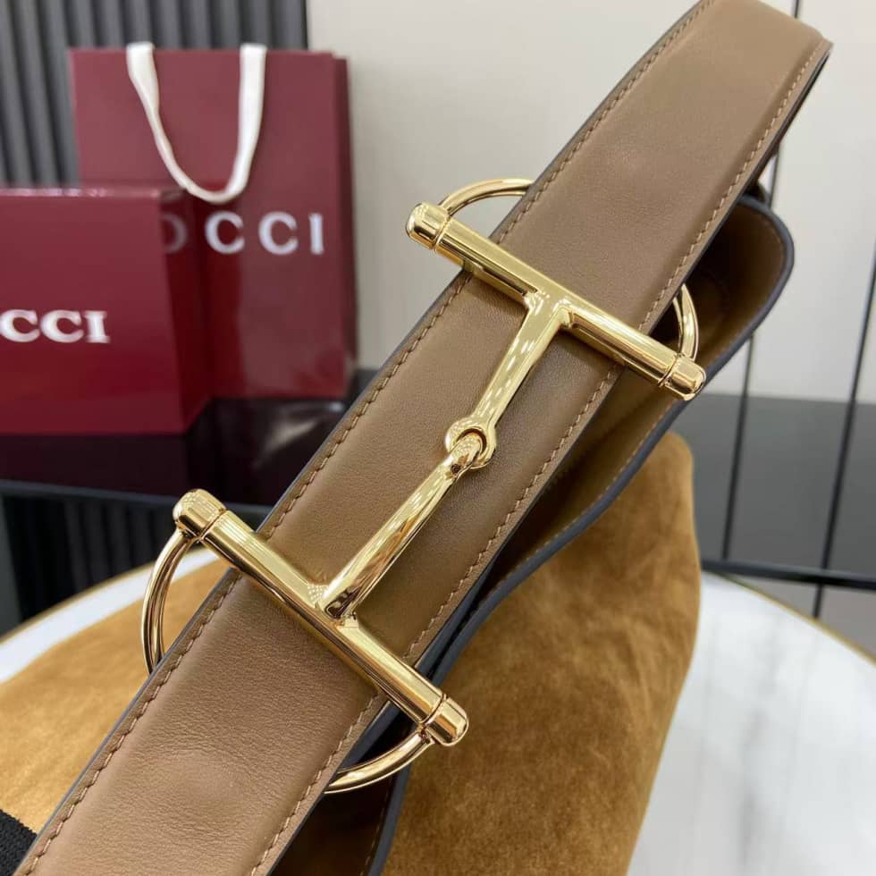Gucci Beatrix Suede Large Brown Tote Bag 850546_4_162357 Gucci Beatrix Suede Large Brown Tote Bag 850546