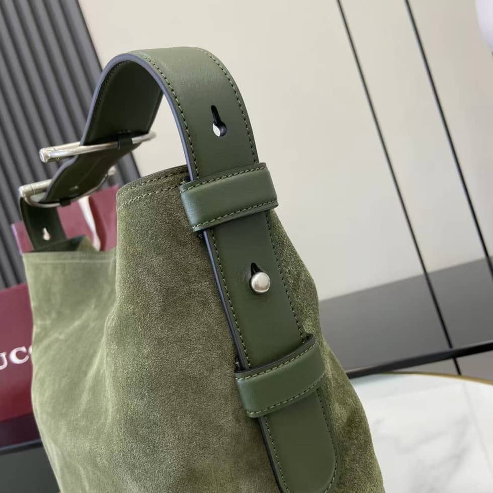 Gucci Beatrix Suede Medium Green Shoulder Bag_3_162377 Gucci Beatrix Suede Medium Green Shoulder Bag
