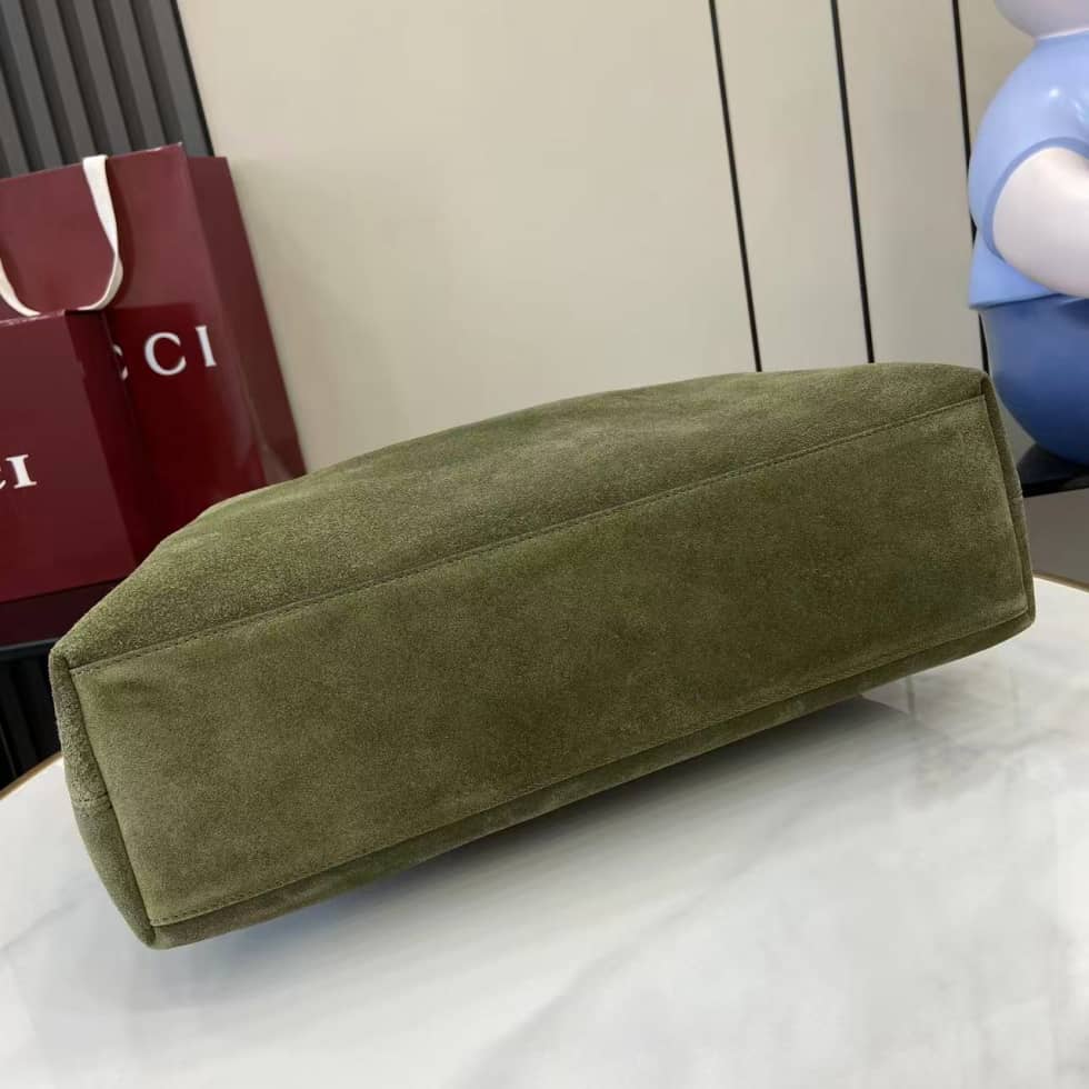 Gucci Beatrix Suede Medium Green Shoulder Bag_6_162377 Gucci Beatrix Suede Medium Green Shoulder Bag