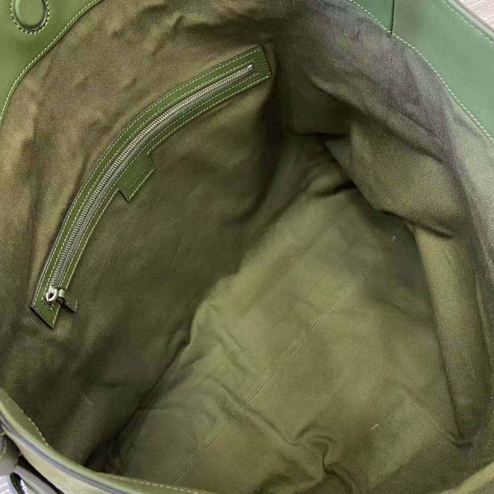 Gucci Beatrix Suede Large Green Tote Bag 850546_7_162387 Gucci Beatrix Suede Large Green Tote Bag 850546