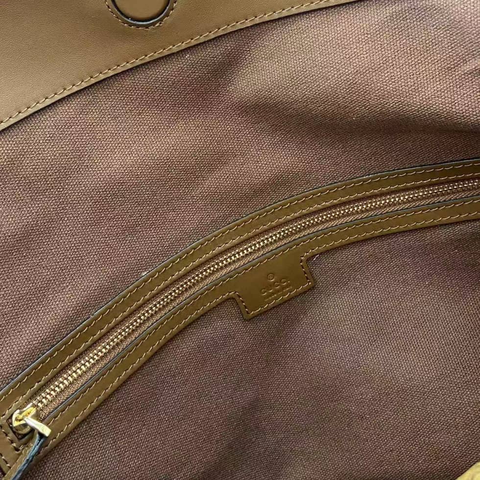 Gucci Beatrix Embossed Suede Large Brown Tote Bag_8_162407 Gucci Beatrix Embossed Suede Large Brown Tote Bag