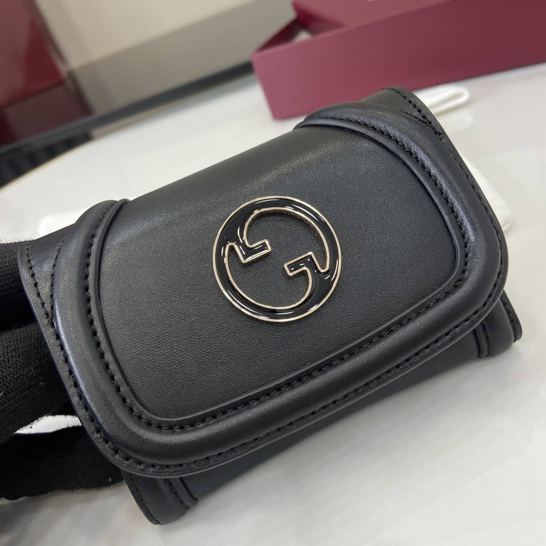 Gucci Leather Small Black Wallet 818795_4_162607 Gucci Leather Small Black Wallet 818795