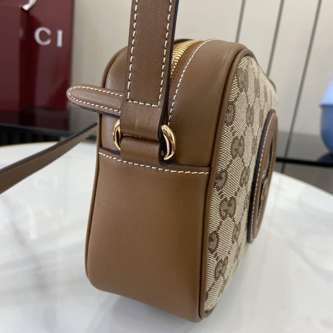 Gucci Blondie Canvas Mini Beige Shoulder Bag_4_162616 Gucci Blondie Canvas Mini Beige Shoulder Bag