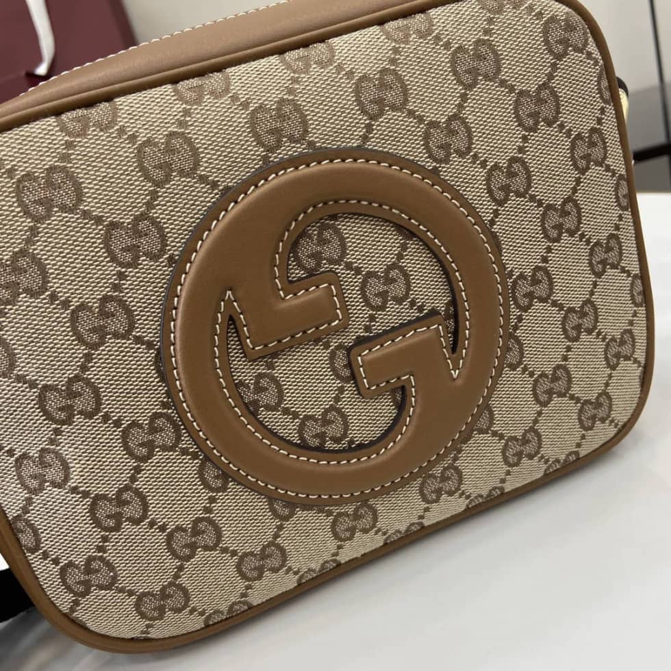 Gucci Blondie Canvas Mini Beige Shoulder Bag_5_162616 Gucci Blondie Canvas Mini Beige Shoulder Bag