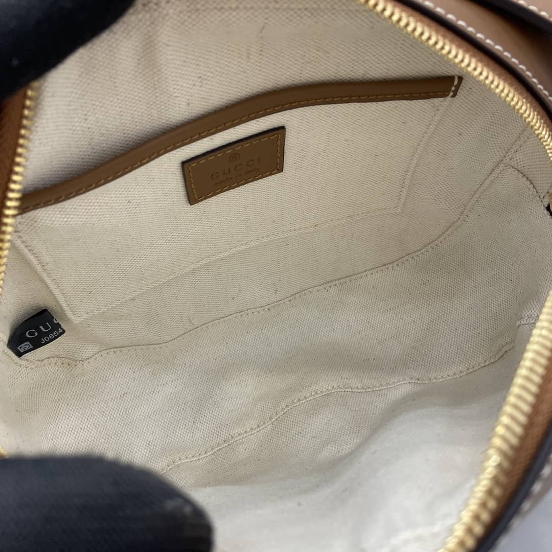Gucci Blondie Canvas Mini Beige Shoulder Bag_7_162616 Gucci Blondie Canvas Mini Beige Shoulder Bag